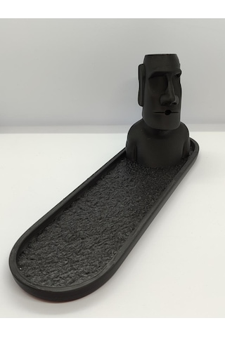 Moai Statue Siyah Tütsülük