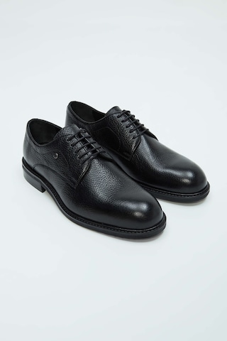 Tamer Tanca Erkek Hakiki Deri Siyah Casual Ayakkabı 183 12466 ERK AYK SK23/24 Siyah