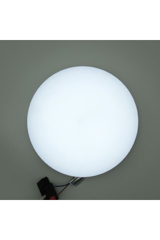 Dış Mekan Yuvarlak Sıva Üstü 20W Led Panel Armatür Trafolu Beyaz
