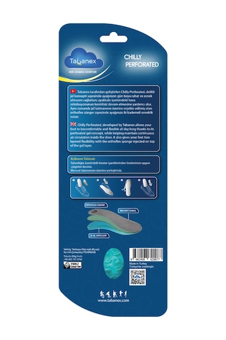 Tabanex Chilly Perforated Jel Tabanlık - Kadın