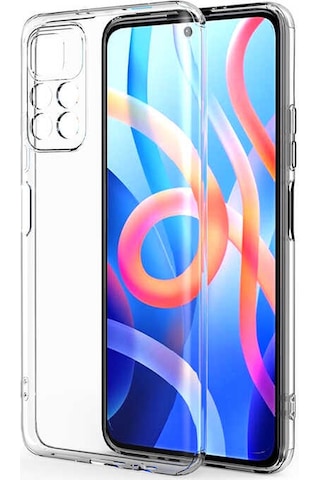 Adige Xiaomi Redmi Note 11t 5g Kılıf Kamera Korumalı Süper Silikon