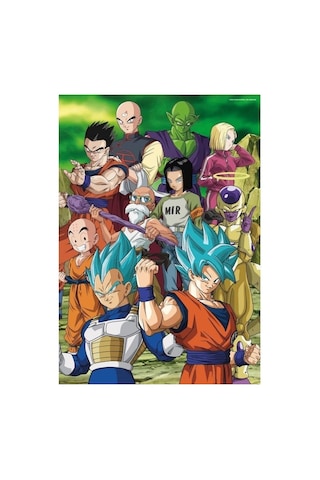 Clementoni Dragon Ball Temalı Super Supercolor 104 Parça Premium Çocuk Puzzle Yapboz