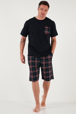 Buratti Erkek Pijama Takımı 657200120s2 Lacivert-yeşil Lacivert-yeşil