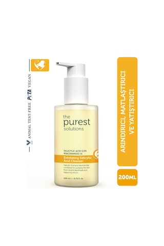 Yağlı Ve Karma Ciltler Için Siyah Nokta Karşıtı Temizleme Jeli 200 Ml