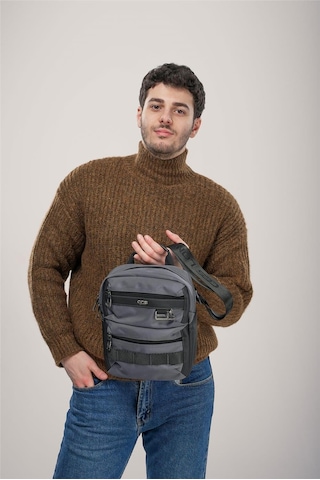 Ççs 31534 Askılı Çanta Gri