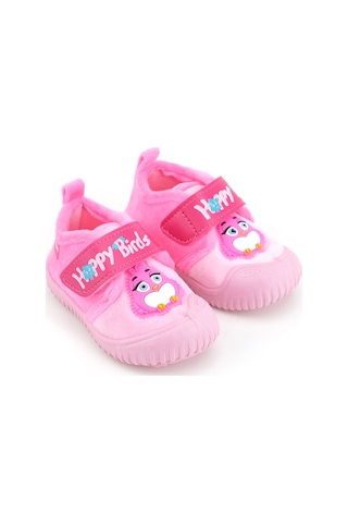 Gezer Kışlık Cırtlı Ayarlanabilir Rahat Taban Happy Birds Bebe Kız Panduf Ayakkabı Ga2kbm.03364.00.y61.b42 Fuşya