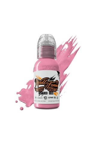 Melek Neon Effect Series Pink 6'lı Set - World Famous Ink Dövme Boyası - 1oz/30ml