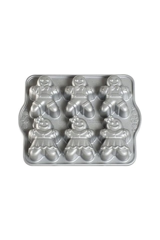 Nordicware Gingerbread Mini Kek Kalıbı Renkli