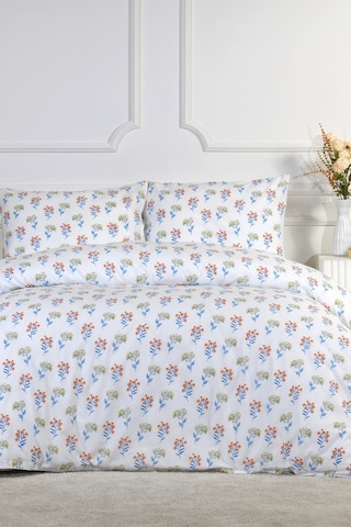 Elart Caren Nevresim Takımı Çift Kişilik Lastikli Çarşaf 200x220 Cm Hardal HARDAL
