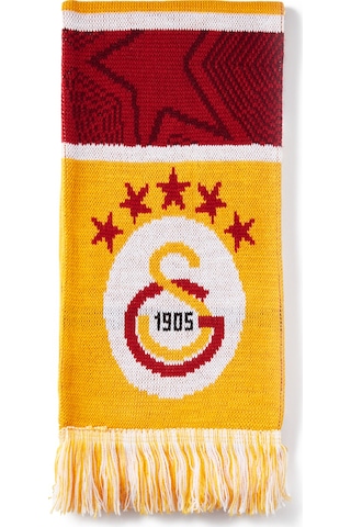 Gsstore Galatasaray Ucl Atkı U252231 Sarı - Kırmızı