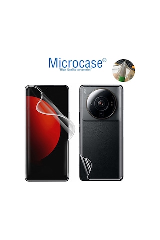 Microcase Xiaomi 12S Ultra Full Ön Arka Kaplama Koruma Filmi