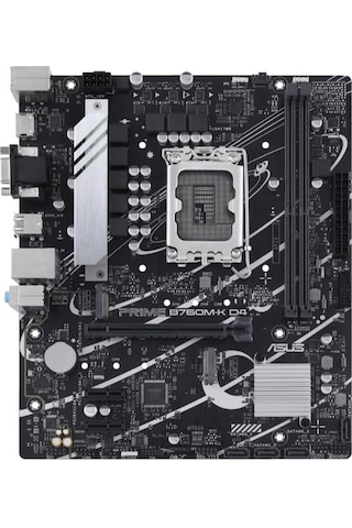 Asus Prime B760M-K D4 Intel B760 5333 MHz (OC) DDR4 Soket 1700 mATX Anakart