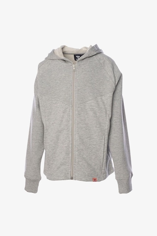 Hummel Hmleluf Zıp Hoodıe Fermuarlı Hoodıe Çocuk Çeket Gri