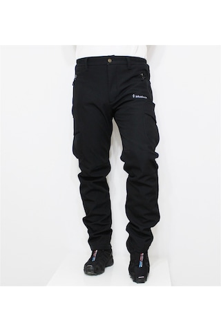 Mudwill Softshell Kargo Cepli Kışlık Erkek Pantolon-siyah 300201 Siyah