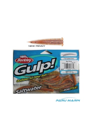Berkley Gulp Lrf Silikon Kurt Yem 5 Cm. New Penny