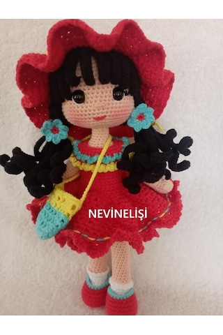 Amigurumi Duru Bebek Çok Renkli