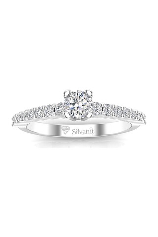 0,60 Karat G Renk Uluslararası Sertifikalı Pırlanta Tektaş Yüzük (464657307)