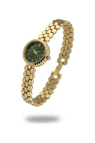 Anka Gold Yeşil Saat