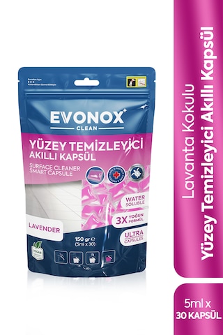 Clean Yüzey Temizleyici Akıllı Kapsül Lavanta Kokulu Tekli