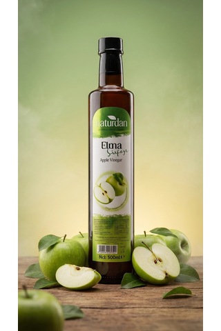 Yeşil Elma Sirkesi 12x500ml