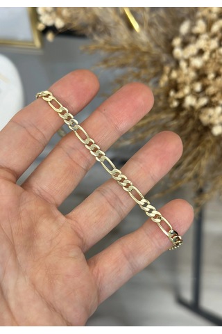 Xp Gold Marka Model Bileklik 18.5 Cm Altın