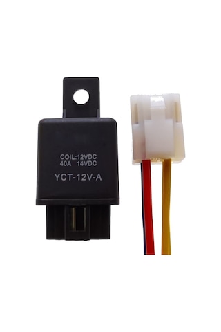 1set 12v 24v 40a 4pin Otomotiv Klima Enerji Işık Rölesi Röleleri 510pcs, 24v