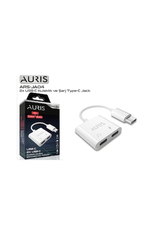 Aurıs Kulaklık Ve Şarj Dönüştürücü Adaptör