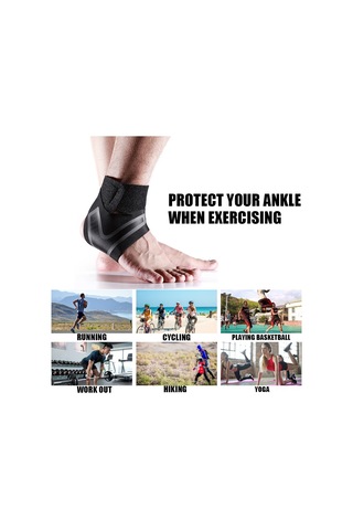 Moveevo Spor Topuzu Bilek Koruyucu, Baskı Regülasyonlu, Soluklu Dokuma, Spor Yaralanmaları Engeli, Basketbol-futbol-tırmanma, Unisex, Siyah, M Boyu