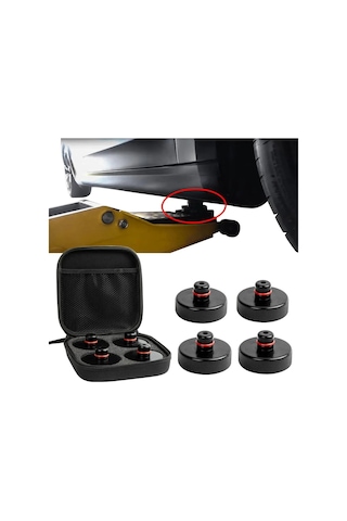 Tesla Uyumlu Lift Takozu - 4 Parça Jack Lift Pad Adaptörü - Tesla