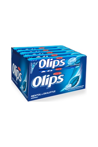Olips Mentol & Okaliptus Aromalı Bonbon Şekerleme 24 x 28 G