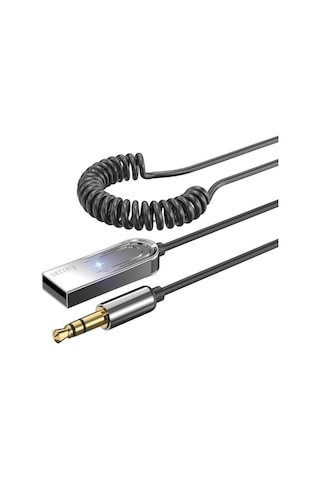 M93 Wireless Bluetooth Araç Kiti Hifi Stereo Ses Alıcısı Usb To Aux 3.5mm Jack Adaptörü Bluetooth 5