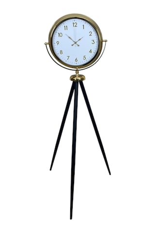 Zentime Heritage Gold Zarif Tripod Ayaklı Saat Çok Renkli