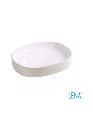 Lena EY-4712 Tezgahüstü Lavabo Beyaz
