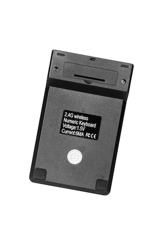 2.4g Usb Sayısal Klavye 18 Tuşlu Kablosuz Mini Dijital Klavye