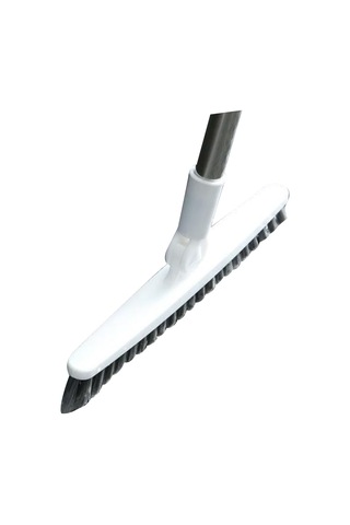Ximistore9 Plastik Uzun Saplı Boşluk Fırçası - Banyo, Mutfak, Tuvalet İçin Kuru/ıslak Yıkama - Sabit Talaşlı Köşeler Ve Groutları Temizler Diğer
