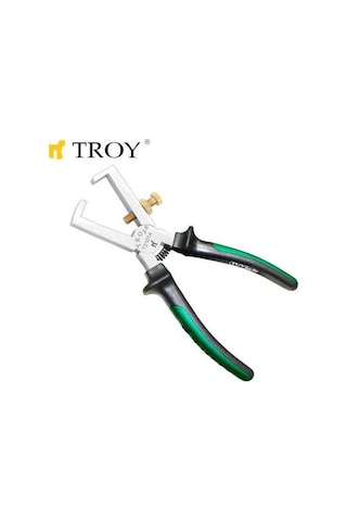 Troy 21014 Ayarlı Kablo Sıyırma Pensesi 160Mm