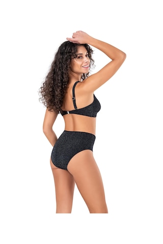 Endeep Kadın Yüksek Bel Yeşil Bikini Takımı Yeşil