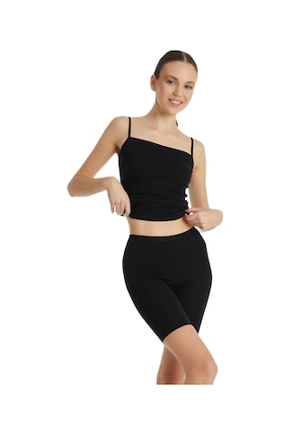 Blackspade Kadın Büyük Beden Boxer Essential 1309 Siyah