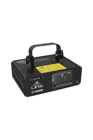 Layu C140gb Yeşil-mavi Çift Renk Beam Efekt Lazeri Beyaz - Beyaz Işık