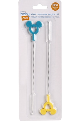 Baby Plus Pipet Temizleme Fırçası 2'li