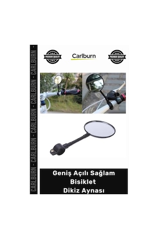 Ayna Gidon Uyumlu Esnek Ayarlanabilir Dağ Yol Bisikleti Geniş Açılı Sağlam Bisiklet Dikiz Aynası