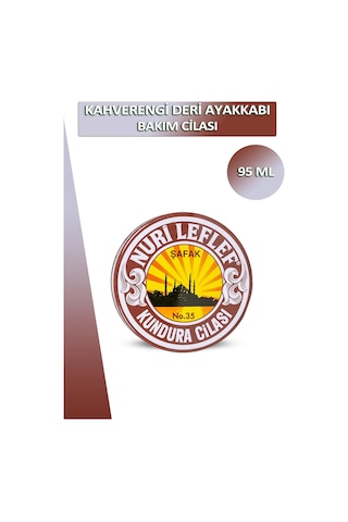 Nuri Leflef Deri Ayakkabı Bakım Cilası 95 Ml 001