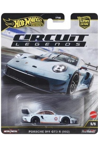 Hot Wheels Premium Cırcuit Legends Porsche 911 Gt3 R 992 Fpy86 Jbk65 Çok Renkli
