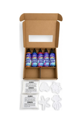 Magic Slime Water Elf Karışık Sihirli Slime Oyun Seti 5 Renk 4 Kalıp Çocuk Aktivite