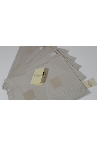 Amerikan Servis Caren Plain 32x45 Cm Bej-1'li Bej