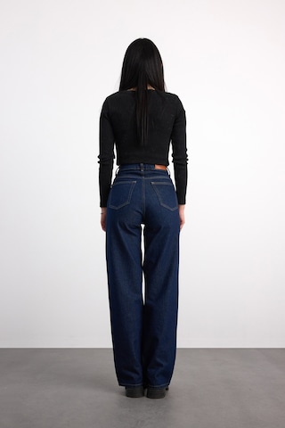 Vigoss Kadın Denim Pantolon 24294-73295 Koyu Mavi