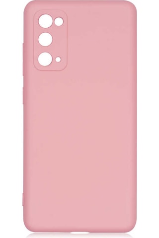 Galaxy Uyumlu S20 Fe Kılıf Tchs Mara Lansman Kapak - Pembe Açık Pembe Açık