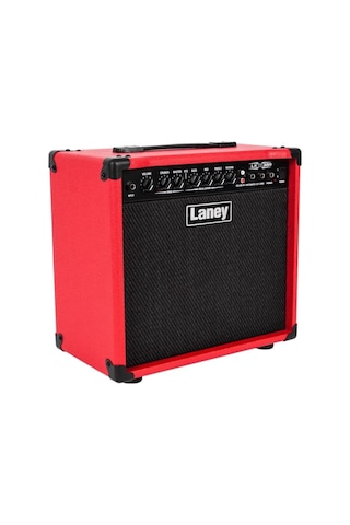 Laney Lx35r-red Elektro Gitar Amfisi Kırmızı 35w Güç Reverb Efekti Retro Kırmızı Kaplama