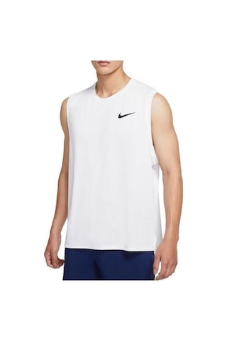 Nike Pro Dri-fit Erkek Beyaz Antrenman Atleti