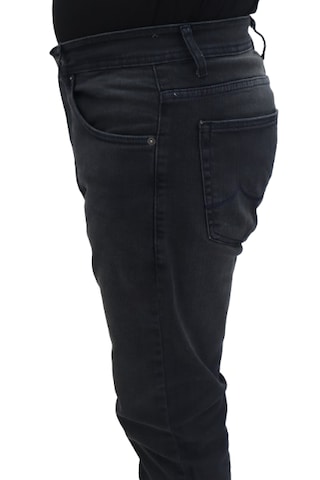 Hacker Jeans Hacker Dmctekstil Erkek 1010 Yüksek Bel Normal Kesim Boru Paça Jean Pantolon Lacivert
